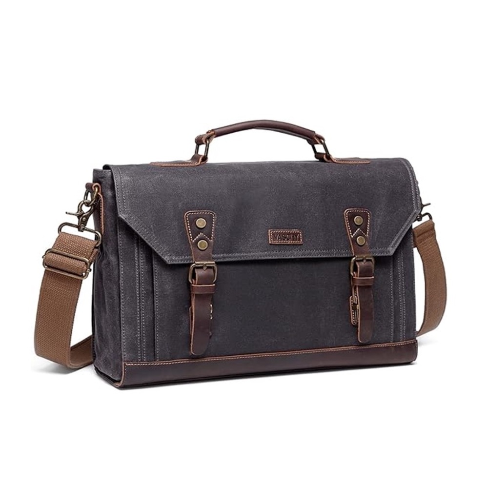 Vaschy Style Meets Functionality Messenger Laptop Bag 16.5''